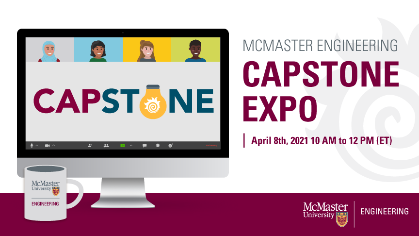 Capstone 2021 event promotion poster