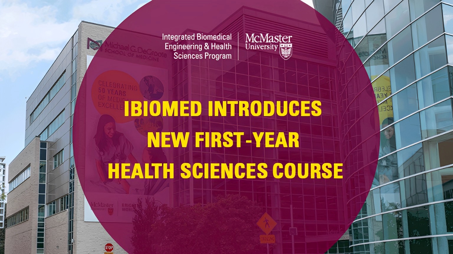 ibiomed introduces new first-year health sciences course
