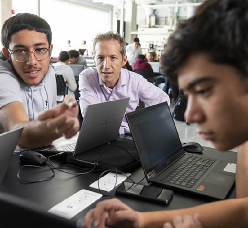 Students in Design studio