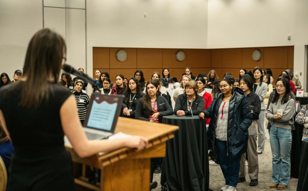 Picture of women attending an event