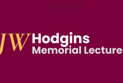 JW Hodgins Memorial Lecture