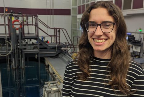 Beth Croome portrait at Nuclear Reactor